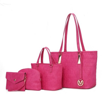 MKF Collection Arya Signature Vegan Leather Tote Bag for Women Versatile Handbag Purse by Mia K