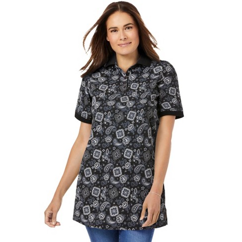 Bandana polo shirt sale