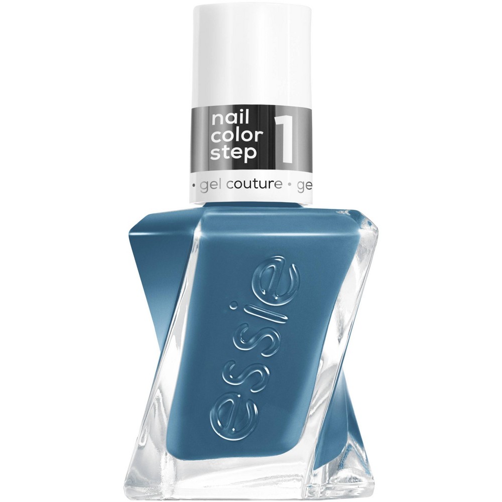 Photos - Nail Polish Essie Gel Couture  - Cut Loose - 0.46 fl oz: Longwear, Navy Sha 