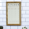 VIP Wood 18.75 in. White Kitchen Conversions Wall Sign - 4 of 4