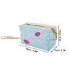 Unique Bargains Women's Portable Shiny Lips Kiss Makeup Bag 1 Pc - 2 of 3
