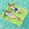 Jasonwell Giant Floating Mat Pool Float - Inflatable Water Lounge, Lake Raft, Beach Toy for Adults & Kids, X-Large, Chartreuse - 3 of 4