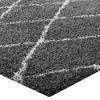 Modway Toryn Diamond Lattice 5x8 Shag Area Rug - 4 of 4