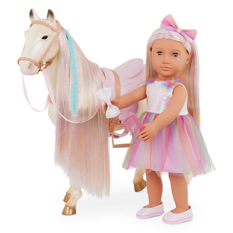 Our Generation Enchanting Horse &#38; Hair Play Accessory Set for 18&#34; Dolls, 4 of 10