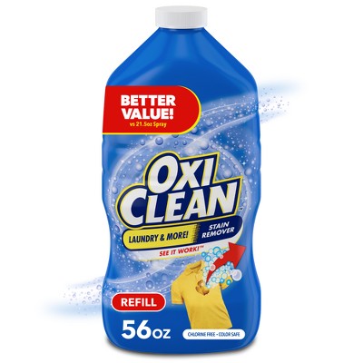 Oxiclean Laundry Stain Remover Spray Refill - 56oz : Target