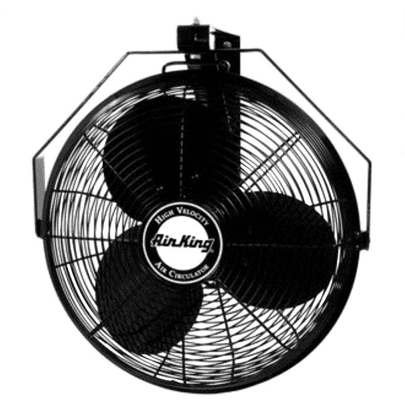 Air King 18 Inch 1/6 HP Industrial Grade 3 Blade Wall Mounted Fan | 9518, 2 of 6