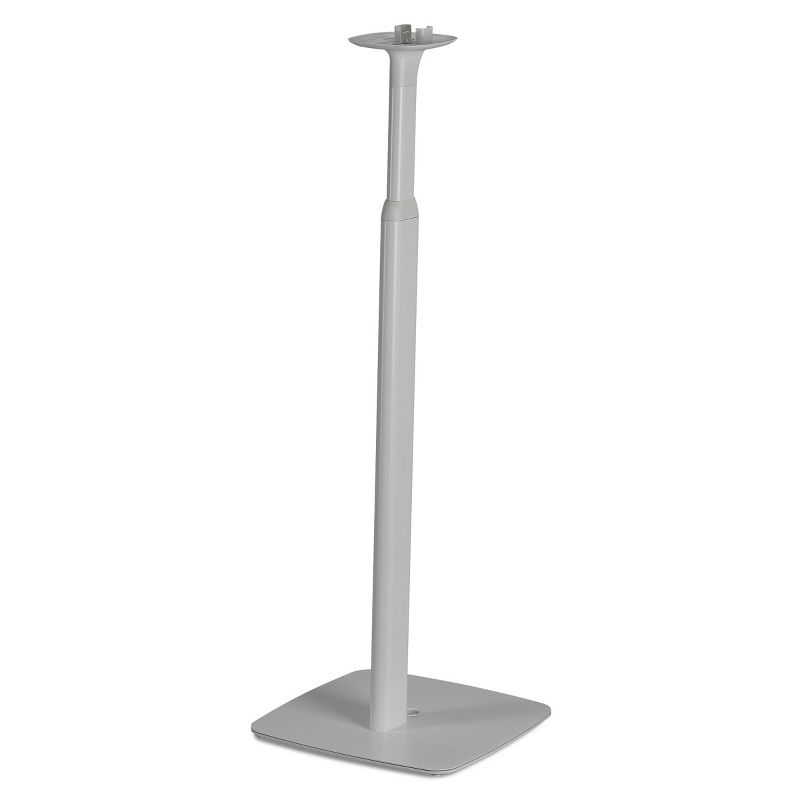 Flexson Height-Adjustable Floorstands for Sonos One or PLAY:1 - Pair (White), 2 of 14