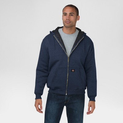 dickies heavyweight quilted fleece hoodie