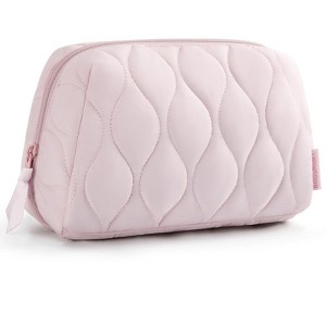 Generic Makeup Bag Travel Cosmetic Bag Puffy Padded Make Up Bag - 1 of 4