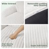 LIKEPAY Oversize Faux Rabbit Fur Single Bean Bag Sofa with Arms for Living Room, Bedroom, Gaming room - 4 of 4