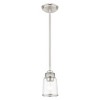 Livex Lighting Lawrenceville 1 - Light Pendant in  Brushed Nickel - 4 of 4