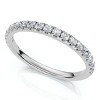 Pompeii3 1/4Ct Pave Diamond Wedding Ring 14k Gold or Platinum Anniversary Band Lab Created - 3 of 4