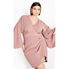 Women's Plus Size Malani Dress - rose | CITY CHIC - 2 of 4