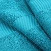 Luxury Cotton Solid Medium Weight Bath Towel Set by Blue Nile Mills - 4 of 4