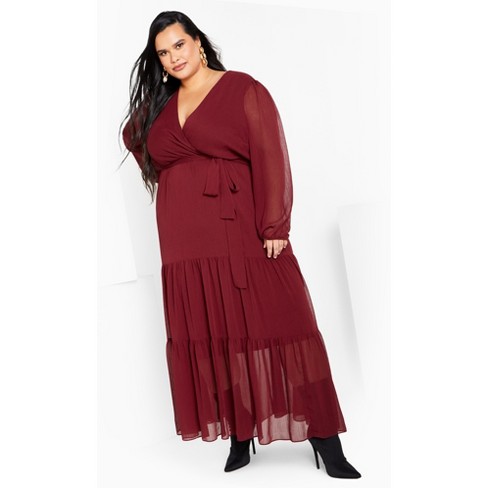 City chic clearance long sleeve dress