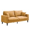 CAVINAS 57" High Resilience 2-seater Sofa, Modern Upholstered Loveseat Sofa, 2 Seat Sofa, Couches for Living Room Bedroom Apartment - 4 of 4
