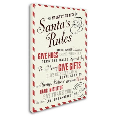 Lantern Press 'Santa Claus 1' Canvas Art