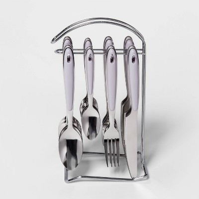 Stainless Steel Cutlery Holder : Target