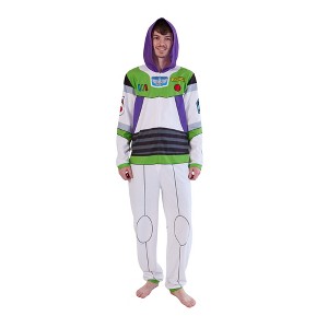 Toy Story Buzz Lightyear Adult Long Sleeve Hooded Cosplay Onesie