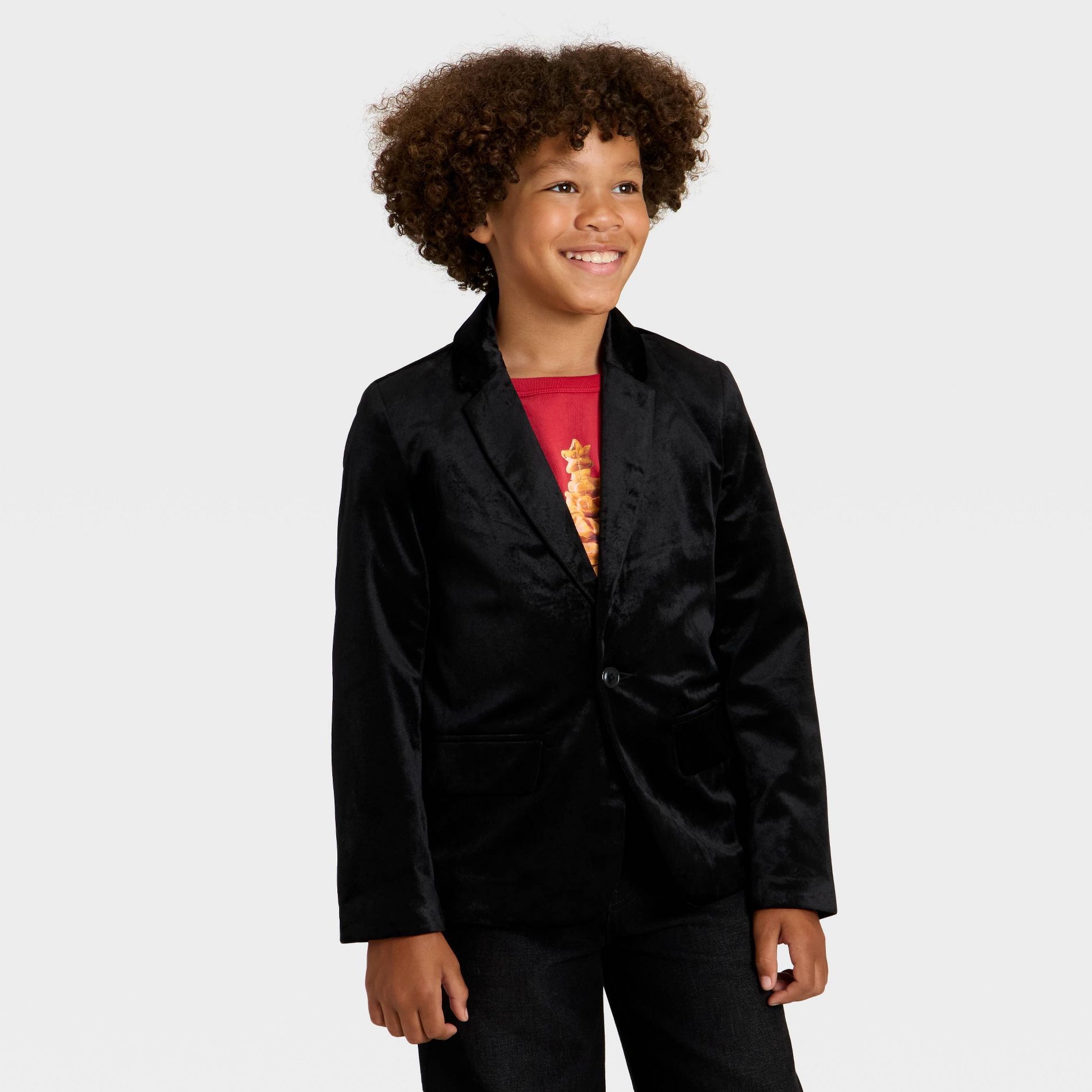 Boys' Holiday Velvet Suit Jacket - Cat & Jack™