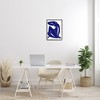 Stupell Industries Minimal Abstract Purple Nude Woman Matisse Artist Black Framed Giclee Art - 2 of 4