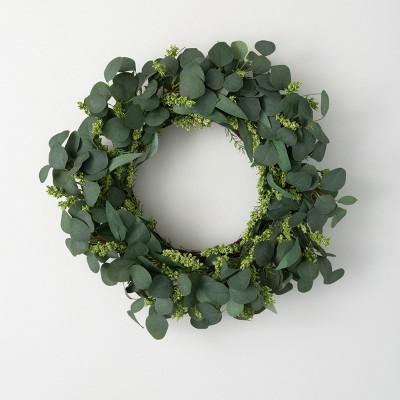 24h Sullivans Seeded Eucalyptus Wreath Green Target   GUEST 48dee15f 9bfe 4dab 92d5 E5c1fe0bc5f3