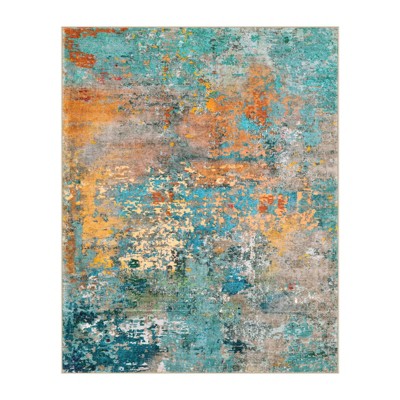 Lahome Modern Abstract Washable Area Rug-Soft Carpet for Living Room, Bedroom, or Office