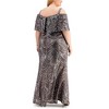 R & M Richards Womens Sequin Gown Dress - 2 of 2