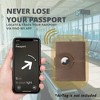 Generic Passport Holder with AirTag, Passport Wallet with RFID, Travel Accessories - 4 of 4