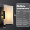 Alesia Solid Brass Flush Mounted Sconce - 2 of 4
