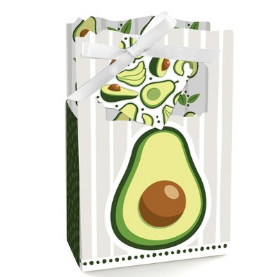 Big Dot of Happiness Hello Avocado - Fiesta Party Favor Boxes - Set of 12