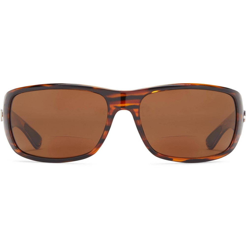 Photos - Sunglasses Guideline Eyegear Wake Polarized Bi-Focal  - Brown +1.50
