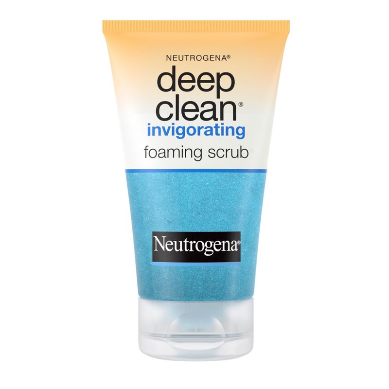 Neutrogena Deep Clean Invigorating Foaming Facial Scrub with Glycerin - 4.2 fl oz, 1 of 13
