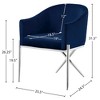 Meridian Furniture,Xavier Velvet Dining Chair - 4 of 4