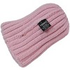 Winter Beanie Ski Warm Knitted Hat Cap With Pom Pom Faux Fur For Ladies Women - Terra - 3 of 3