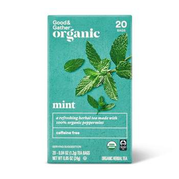 Pukka Herbal Teas Organic Three Mint Tea - Case Of 6/20 Bags : Target