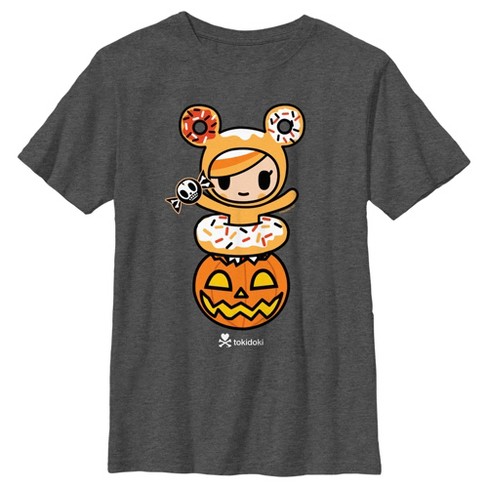  Tokidoki Halloween Wicked Cute Donutella In A Witch Disguise T- Shirt : Clothing, Shoes & Jewelry