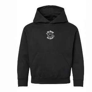 The Juniper Shop Embroidered Be Good Do Good Smiley Face Youth Graphic Hoodie - 1 of 3