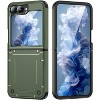Nakedcellphone Skibidy Rizz Case for Samsung Galaxy Z Flip 6 5G Phone - Hybrid Case with Hidden Hinge Protection - 2 of 4