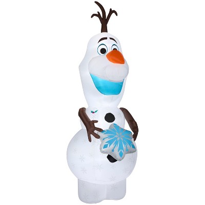 Gemmy Christmas Inflatable Olaf With Snowflake, 11 Ft Tall, Multi : Target