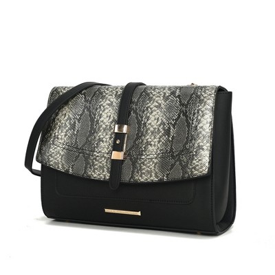 MKF Collection Melody Vegan Leather Women’s Crossbody Shoulder Handbag Purse by Mia K