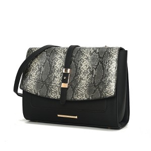 MKF Collection Melody Vegan Leather Women’s Crossbody Shoulder Handbag Purse by Mia K - 1 of 4