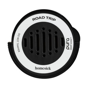 Pura Homesick Road Trip Car Fragrance Refill: Cedar & Amber Scent, Safe Ingredients - 1 of 4