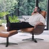 Spruce&Spring Swivel Recliner Chair with Ottoman Set and Adjustable Headrest - 4 of 4