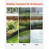 VEVOR Steel Landscape Edging, 4 Packs 40 x 12 in Rust-Resistant Metal Landscape Edging, Bendable Garden Edging Border, Heavy Duty Lawn Edging, Black - 4 of 4