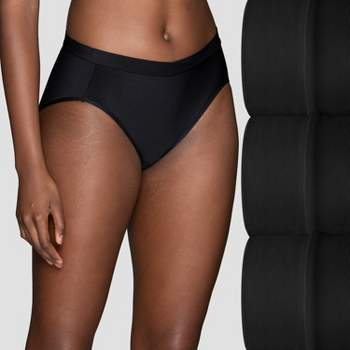 Vanity Fair Womens Beyond Comfort Silky Stretch Bikini 3 Pack