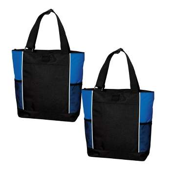 Convenient Set of 2 Port Authority Panel Tote Bags - Spacious and Reliable Stylish and Practical Eco-Friendly