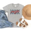 The Juniper Shop Checkered America Retro Youth Short Sleeve Tee - 3 of 4