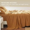 Cotton Sheets Set, Blend from Linen Cotton Bedsheets, GentleSoft™ & Breathable Bedsheets with 16 Inches Pocket, Gifts for All Seasons - 3 of 4