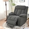 KTMBDW Power Lift Recliner Chair with Extended Footrest for Elderly People, Infinite Position, Cup Holders, Side Pockets - 3 of 4